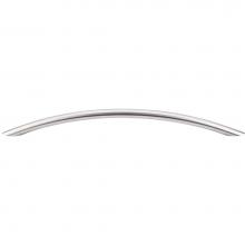 Top Knobs SS17 - Solid Bowed Bar Pull 8 13/16 Inch (c-c) Brushed Stainless Steel