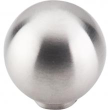 Top Knobs SS18 - Ball Knob 1 Inch Brushed Stainless Steel