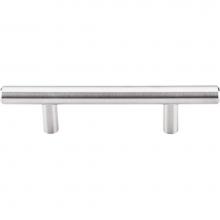 Top Knobs SS2 - Solid Bar Pull 3 Inch (c-c) Brushed Stainless Steel