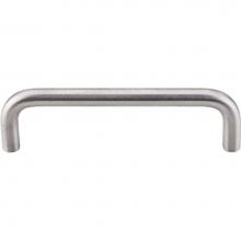 Top Knobs SS24 - Bent Bar (8mm Diameter) 3 3/4 Inch (c-c) Brushed Stainless Steel