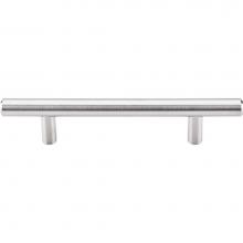 Top Knobs SS3 - Solid Bar Pull 3 3/4 Inch (c-c) Brushed Stainless Steel