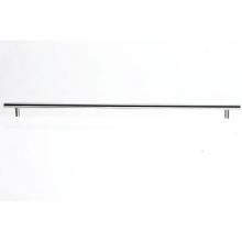 Top Knobs SS9 - Solid Bar Pull 18 7/8 Inch (c-c) Brushed Stainless Steel