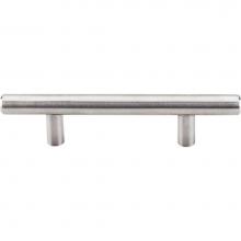Top Knobs SSH1 - Hollow Bar Pull 3 Inch (c-c) Brushed Stainless Steel