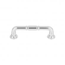 Top Knobs TK1002PC - Kent Pull 3 3/4 Inch (c-c) Polished Chrome