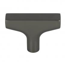 Top Knobs TK1010AG - Riverside T-Knob 2 Inch Ash Gray