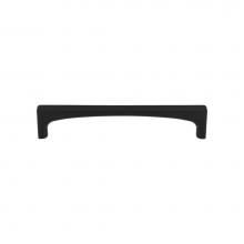Top Knobs TK1013BLK - Riverside Pull 5 1/16 Inch (c-c) Flat Black