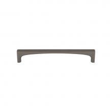 Top Knobs TK1014AG - Riverside Pull 6 5/16 Inch (c-c) Ash Gray