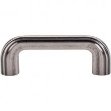 Top Knobs TK222PTA - Victoria Falls Pull 3 Inch (c-c) Pewter Antique