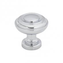 Top Knobs TK3070PC - Ulster Knob 1 1/4 Inch Polished Chrome