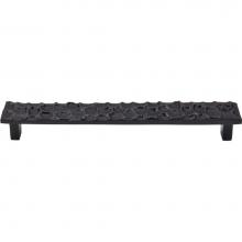 Top Knobs TK307CB - Cobblestone Pull 7 9/16 Inch (c-c) Coal Black