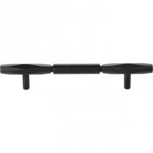 Top Knobs TK3082BLK - Kingsmill Pull 5 1/16 Inch (c-c) Flat Black