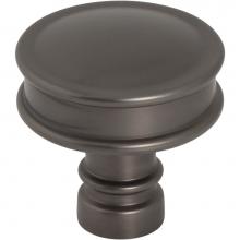 Top Knobs TK3140AG - Cranford Knob 1 1/4 Inch Ash Gray