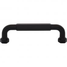Top Knobs TK3201BLK - Dustin Pull 3 3/4 Inch (c-c) Flat Black