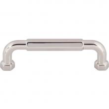 Top Knobs TK3201PN - Dustin Pull 3 3/4 Inch (c-c) Polished Nickel