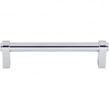Top Knobs TK3211PC - Lawrence Pull 5 1/16 Inch (c-c) Polished Chrome