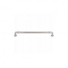 Top Knobs TK325BSN - Reeded Pull 9 Inch (c-c) Brushed Satin Nickel