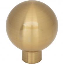 Top Knobs TK3340HB - Brockwell Knob 1 1/8 Inch Honey Bronze