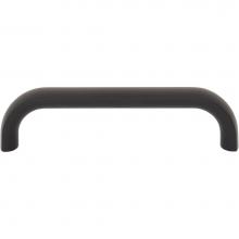 Top Knobs TK3342BLK - Brockwell Pull 3 3/4 Inch (c-c) Flat Black