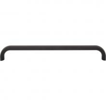Top Knobs TK3349BLK - Brockwell Appliance Pull 18 Inch (c-c) Flat Black