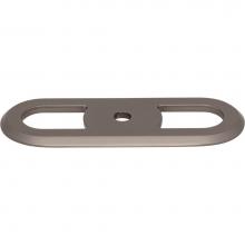Top Knobs TK3351AG - Brockwell Backplate 2 3/4 Inch Ash Gray