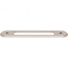 Top Knobs TK3352BSN - Brockwell Backplate 3 3/4 Inch (c-c) Brushed Satin Nickel