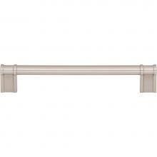 Top Knobs TK3384BSN - Newburn Pull 6  5/16 Inch (c-c) Brushed Satin Nickel