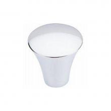 Top Knobs TK380PC - Shrewsbury Knob 1 1/8 Inch Polished Chrome