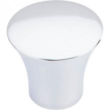 Top Knobs TK385PC - Shrewsbury Knob 1 5/16 Inch Polished Chrome