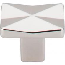 Top Knobs TK560PN - Quilted Knob 1 1/4 Inch Polished Nickel