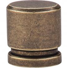 Top Knobs TK57GBZ - Oval Knob 1 Inch German Bronze