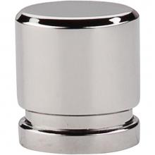 Top Knobs TK57PN - Oval Knob 1 Inch Polished Nickel