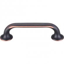 Top Knobs TK593UM - Oculus Oval Pull 3 3/4 Inch (c-c) Umbrio