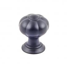 Top Knobs TK690BLK - Allington Knob 1 Inch Flat Black