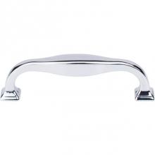 Top Knobs TK722PC - Contour Pull 3 3/4 Inch (c-c) Polished Chrome
