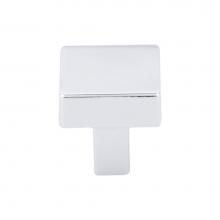 Top Knobs TK740PC - Channing Knob 1 1/16 Inch Polished Chrome