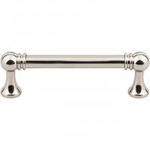 Top Knobs TK802PN - Kara Pull 3 3/4 Inch (c-c) Polished Nickel