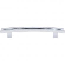 Top Knobs TK81PC - Inset Rail Pull 5 Inch (c-c) Polished Chrome