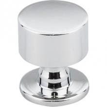 Top Knobs TK821PC - Lily Knob 1 1/8 inch Polished Chrome