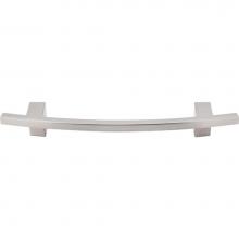 Top Knobs TK83BSN - Slanted Pull 5 Inch (c-c) Brushed Satin Nickel