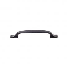 Top Knobs TK864BLK - Torbay Pull 5 1/16 Inch (c-c) Flat Black