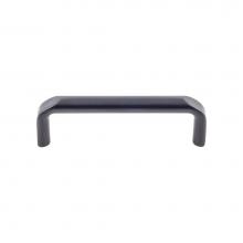 Top Knobs TK872BLK - Exeter Pull 3 3/4 Inch (c-c) Flat Black