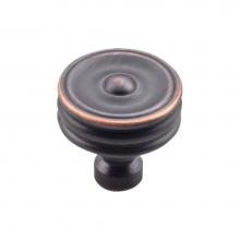 Top Knobs TK881UM - Brixton Ridged Knob 1 1/4 Inch Umbrio