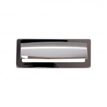 Top Knobs TK937PC - Hollin Cup Pull 3 3/4 Inch (c-c) Polished Chrome