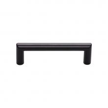 Top Knobs TK941BLK - Kinney Pull 3 3/4 Inch (c-c) Flat Black