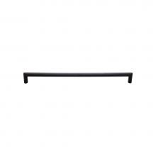 Top Knobs TK946BLK - Kinney Pull 12 Inch (c-c) Flat Black