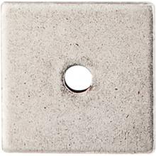 Top Knobs TK94PTA - Square Backplate 1 Inch Pewter Antique