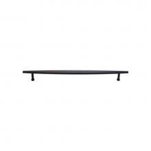 Top Knobs TK967BLK - Allendale Pull 12 Inch (c-c) Flat Black