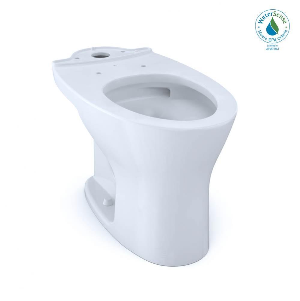 Drake® Dual Flush Elongated Universal Height Toilet Bowl for 10 Inch Rough-In with CEFIONTECT