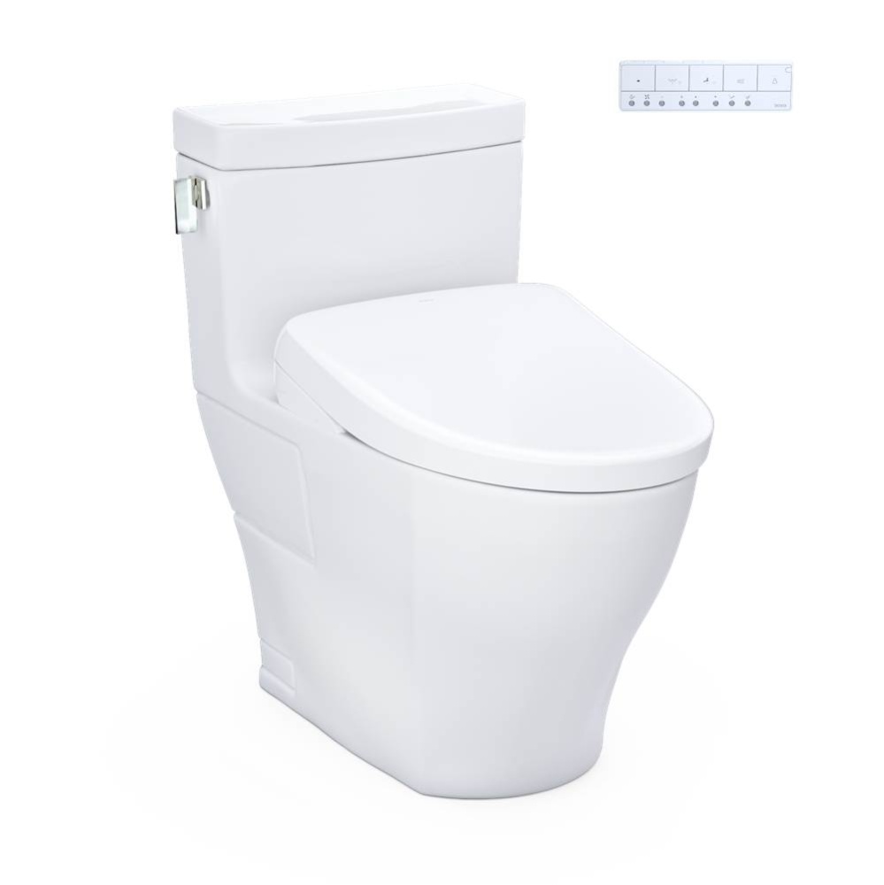 WASHLET®+ Legato® One-Piece Elongated 1.28 GPF Toilet with Auto Flush S7 Contemporary Bi