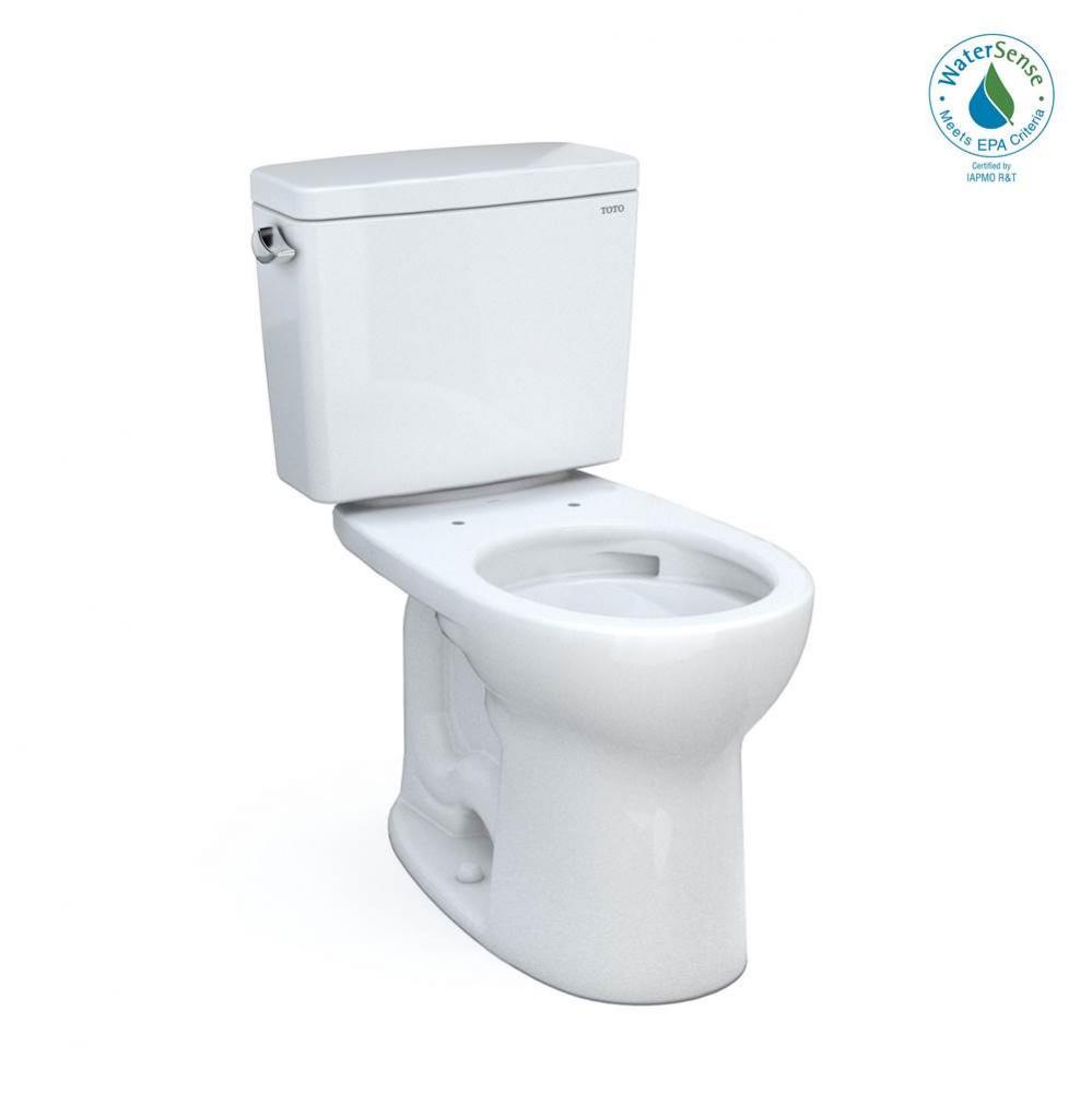 Toto® Drake® Two-Piece Round 1.28 Gpf Universal Height Tornado Flush® Toilet With C